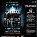 Boletos gratis para el espectáculo The Illusionists con tus compras en Plaza Carso
