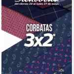 Promoción Sanborns de 3x2 en corbatas este fin de semana