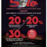 Venta Nocturna Sanborns Día de las Madres 3 y 4 de mayo: hasta 30% de descuento en toda la tienda