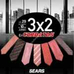 En Sears 3x2 en corbatas hasta el 10 de junio