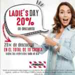 Ladie's Day TGI Friday's: 20% de descuento los miércoles todo el día si vas con tus amigas