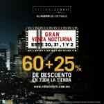 Gran Venta Nocturna Vittorio Forti: Hasta 60% de descuento + 25% adicional