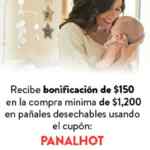 Código Walmart Hot Sale 2019 de $150 de descuento en compras de $1200 o más en pañales