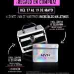 Promoción Nyx Makeup: Llévate un maletín metálico o maletín tornasol de regalo con tus compras