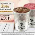 Promoción Santa Clara Día de las Madres 2019: 2x1 en litros de helado del 9 al 12 de mayo