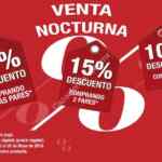 Venta Nocturna Flexi: Hasta 20% de descuento dependiendo la cantidad de zapatos que compres