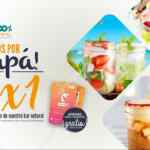 Promoción 100% Natural Día del Padre: 2x1 en todas las bebidas del Bar Natural del 14 al 16 de junio