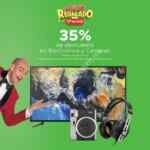 Julio Regalado 2019 en Soriana.com: 35% de Descuento en Electrónica y Cámaras del 05 al 20 de Junio 2019.