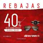 Rebajas dpstreet: 40% de descuento en segundo artículo en lentes y relojes