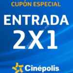 Cupón Cinépolis 2x1 Todo Junio 2019 válido para todos