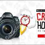 Promoción Canon Crazy Hours: Hasta 49% de descuento de 1 a 5pm en tienda en línea