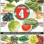 Ofertas Casa Ley Frutas y Verduras 11 y 12 de junio 2019