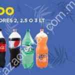Promoción HEB Combo Loco de 3 sopas instantáneas Gratis en la compra de 2 refrescos familiares