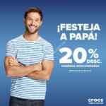 Promoción Crocs Día del Padre 2019: 20% de descuento en modelos seleccionados