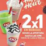 Happy Hour Dairy Queen 2x1 en bebidas hasta las 3 de la tarde