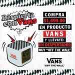 En dpstreet compra $1,699 en productos Vans y llévate de regalo un reloj despertador edición especial