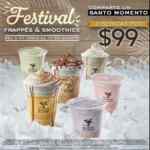 Festival de frappés y smoothies en Santa Clara: 2 bebidas por $99