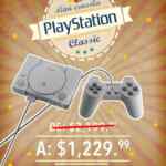 En Gameplanet mini consola Playstation Classic a $1,299