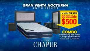 Venta Nocturna Gran Chapur Día del Padre del 7 al 9 de junio: Hasta 30% de descuento + hasta 20 meses sin intereses