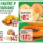 Ofertas HEB 7 Días de frutas y verduras del 4 al 10 de junio 2019