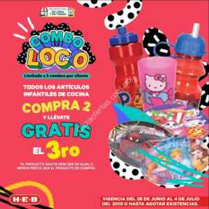 Ofertas HEB Verano Loco del 28 de junio al 4 de julio