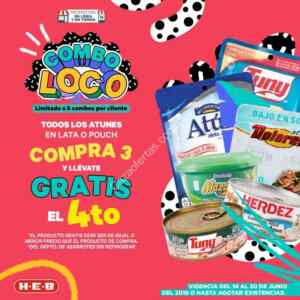 Ofertas HEB Verano Loco del 14 al 20 de junio 2019
