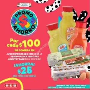 Ofertas HEB Verano Loco del 21 al 27 de junio