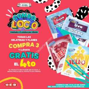 Ofertas HEB Verano Loco del 21 al 27 de junio