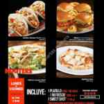 Promoción Hooters Menú del Día con plato fuerte + bebida + postre por $119 de lunes a viernes
