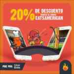 Código Uber Eats las Alitas de 20% de descuento en todos tus pedidos