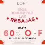 Rebajas de Verano Loft de hasta 60% de descuento en artículos seleccionados