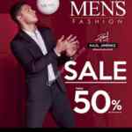 Mens Fashion Sale con rebajas de hasta 50% de descuento en artículos seleccionados