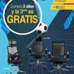 En OfficeMax 3x2 en sillas de oficina en la tienda online+ envío gratis + hasta 12 msi