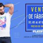 Venta de Fábrica Playboy Underwear del 5 al 7 de junio
