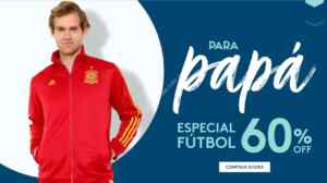 Ofertas de la semana Promoda Día del Padre: 3x2 y 2x1 en prendas participantes, 60% en ropa y calzado fútbol y más
