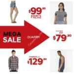 Rebajas de Verano Quarry: Hasta 50% de descuento (playeras desde $79.90, camisas desde $129.90 y más)