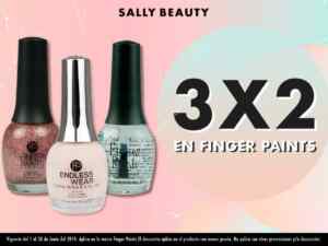 Ofertas Sally junio 2019: 3x2 en productos, segundo al 70% y más