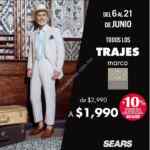En Sears todos los trajes de la marca Joseph Abboud a $1,990