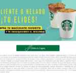 Cupón Starbucks de 2x1 en bebidas Macchiato