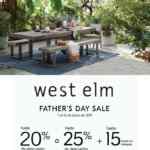 Father's Day Sale en West Elm: Hasta 25% de descuento + hasta 15 meses sin intereses