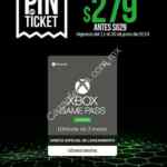 Promoción Xbox Game Pass Ultimate de 3 meses por $279