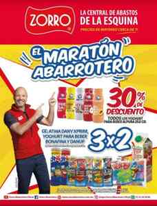 Folleto de ofertas Maratón Zorro Abarrotero 2019 del 5 al 11 de junio con ofertas al 3x2 y más