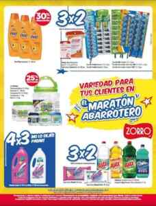 Folleto de ofertas Maratón Zorro Abarrotero 2019 del 5 al 11 de junio con ofertas al 3x2 y más