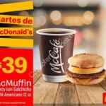 Cupones Martes de McDonalds 25 de junio 2019