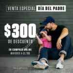 En Innvictus Venta Especial del Día del Padre con $300 de descuento en compras de $1,799
