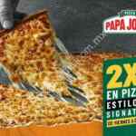 Promoción Papa Johns de 2x1 en pizzas estilo NY de viernes a domingo