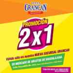 Promoción apertura GranCan Mercado Abastos Guadalajara: 2x1 en bultos de alimento para perros y gatos