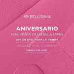 Promoción de aniversario Bellísima Galerías Guadalajara y Galerías Monterrey: 20% de descuento en toda la tienda + regalos hoy sábado