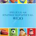 Promoción Cinépolis Klic: películas Pixar a $25 la renta y $100 la compra