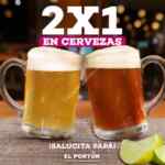 Promoción El Portón Día del Padre: 2x1 en cervezas y micheladas